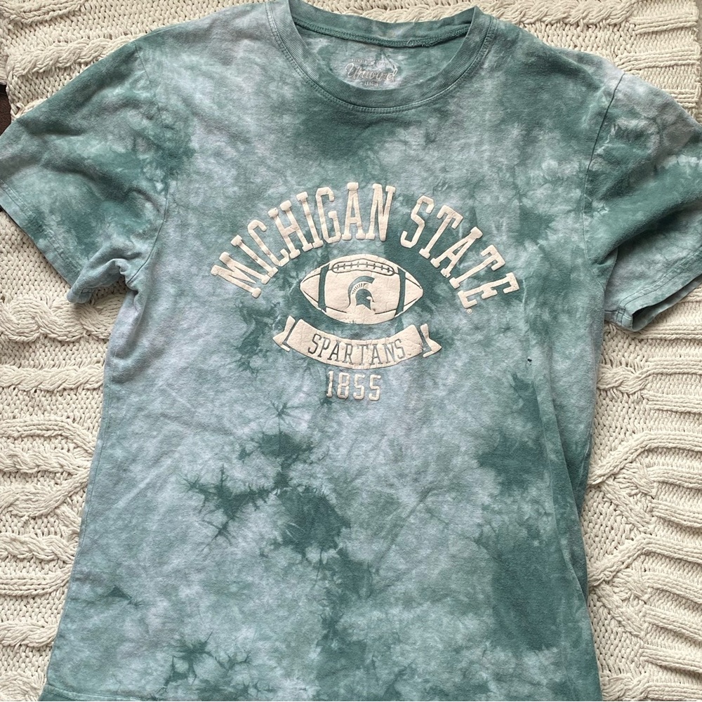 League Unwind Green Tie-Dye Shirt